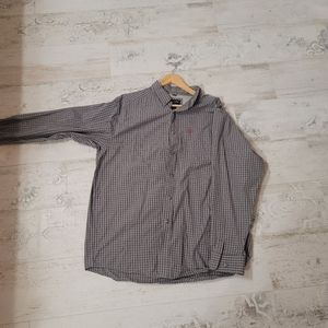 Mens Xl Ariat pro series shirt Long sleeve